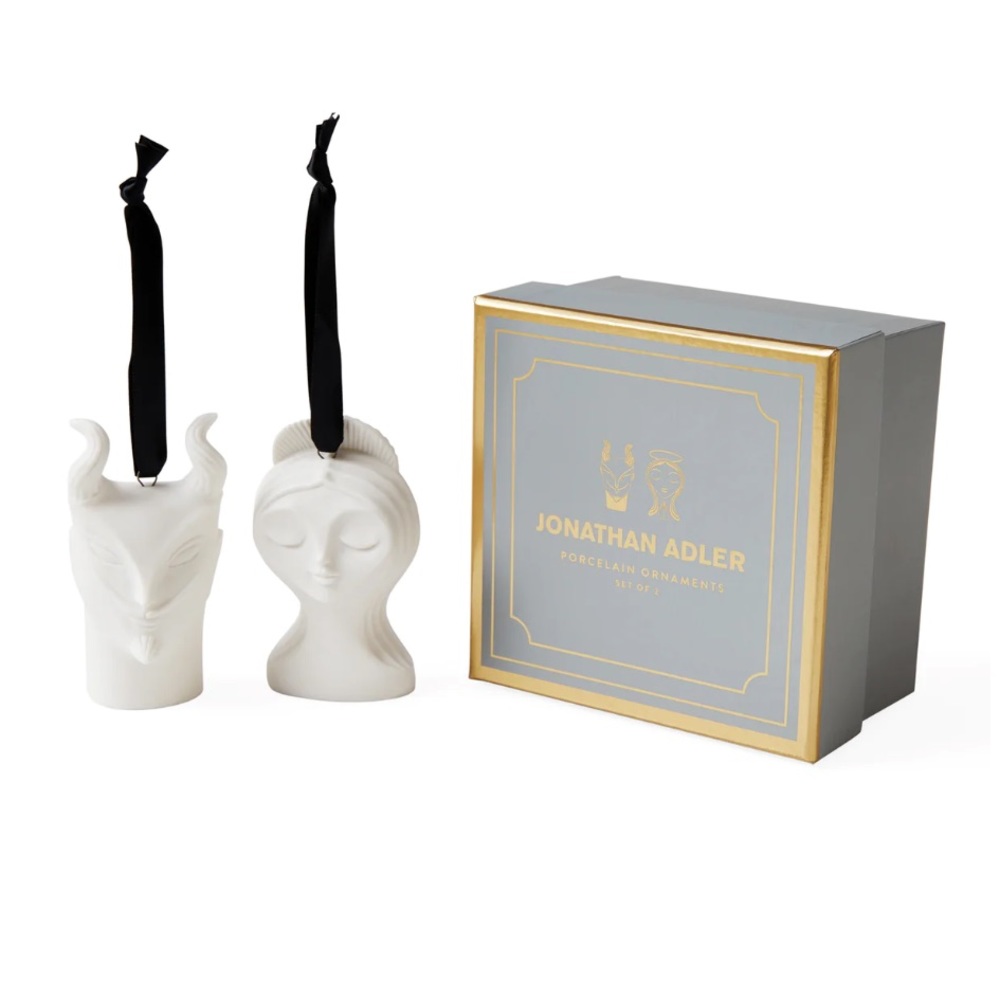 Jonathan Adler Naughty and Nice Ornaments